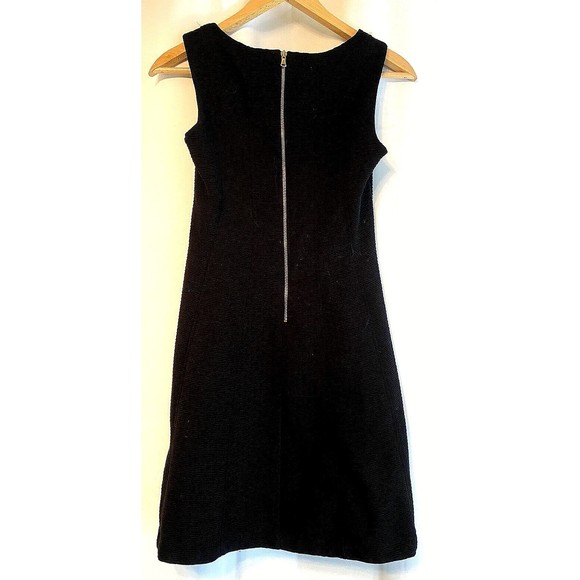 Just... Taylor Women‎ Black Casual Dress 8 Zipper Back Packable No Wrinkles - Picture 2 of 7